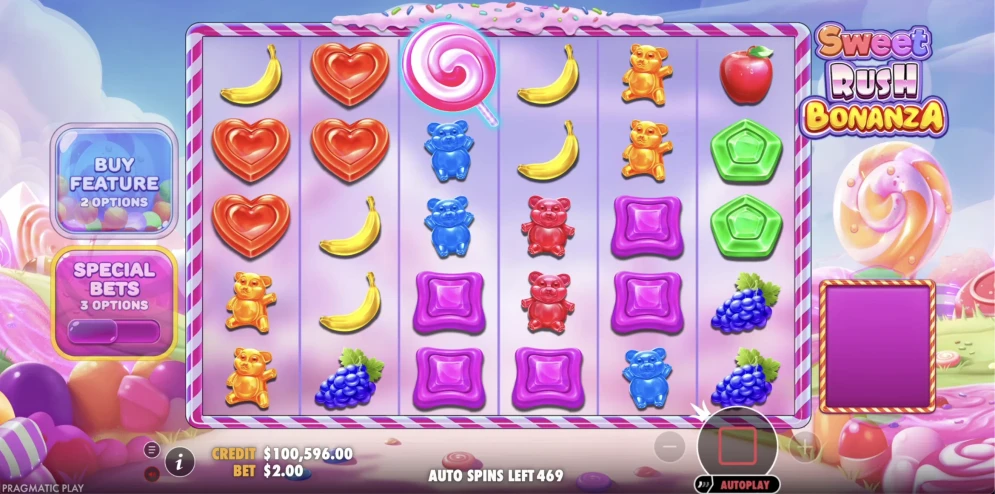 Sweet Rush Bonanza demo